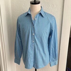Blue Striped Women's Shirt